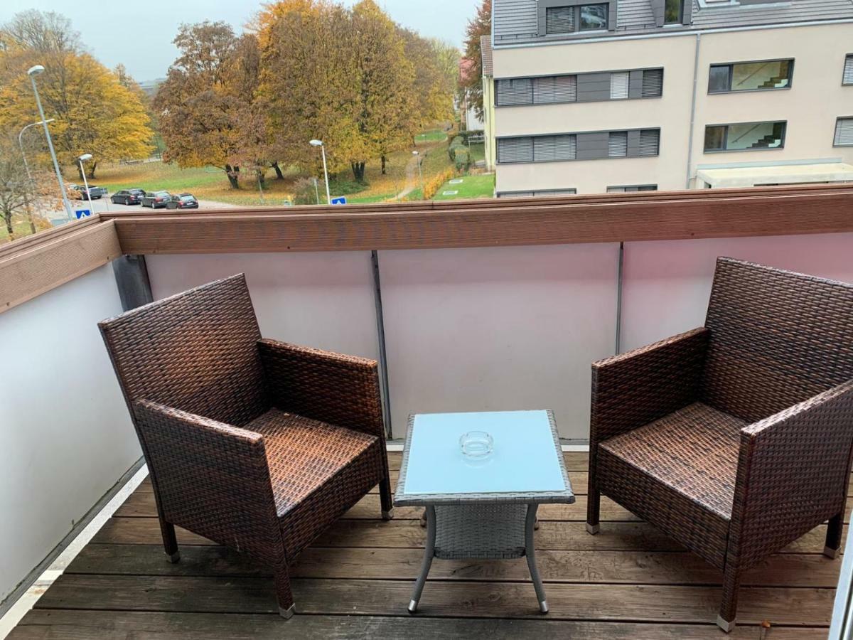 Apartamento Zentrales Wg-Zimmer 1 Ravensburg, Balkon, Kamin Exterior foto